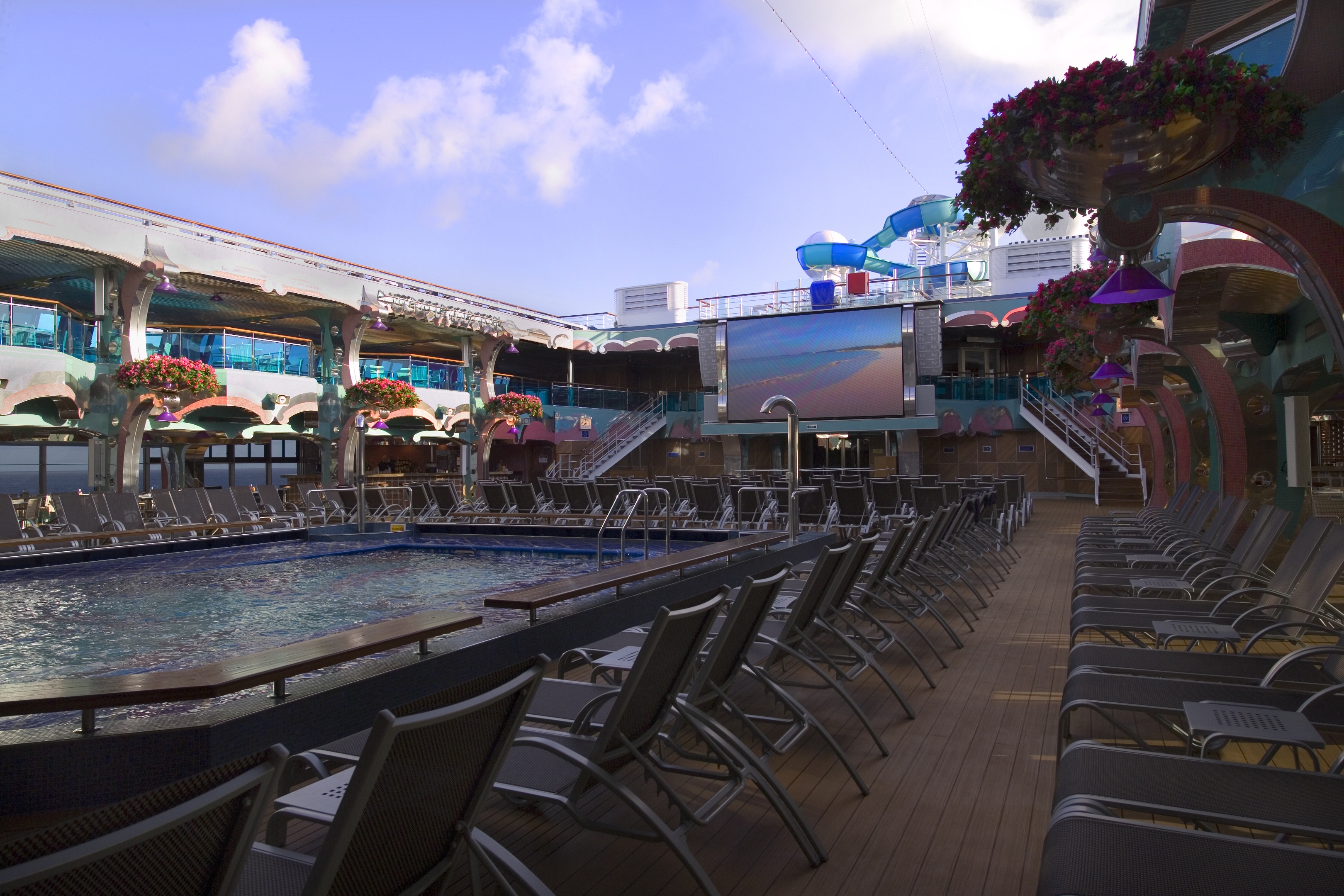 Carnival Splendor - Pools